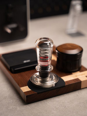 Constant Force Teaching Powder Bowl 58mm Transparent Espresso Tamper Set for Kitchen