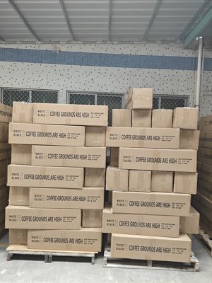 Commercial Tall Knock Tube ABS Plastic Coffee Knock Box with Ceramic and Metal Utensils
