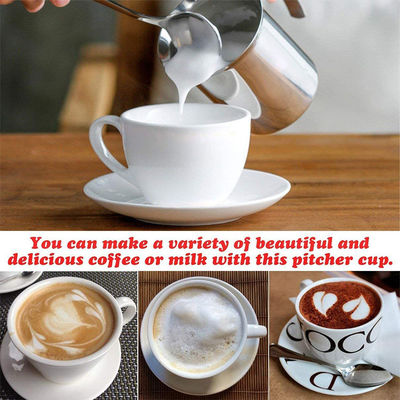 800ml Handheld Coffee Milk Blender HomeGoal Stainless Steel Manual Frother with Filter