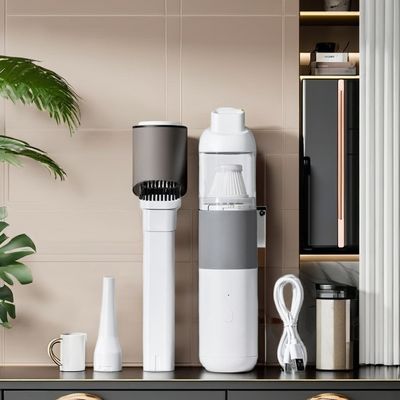 Eco-Friendly Small Rechargeable Desktop Coffee Powder Cleaner for Countertop Cleaning