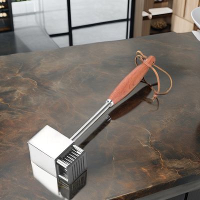 TV Shopping Commercial Buyer 36-Blade Needles Stainless Steel Meat Tenderizing Hammer