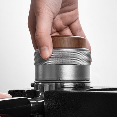 Wooden Lid 304 Stainless Steel Tamper Coffee Leveler for 51mm 53mm 58mm Espresso Coffee