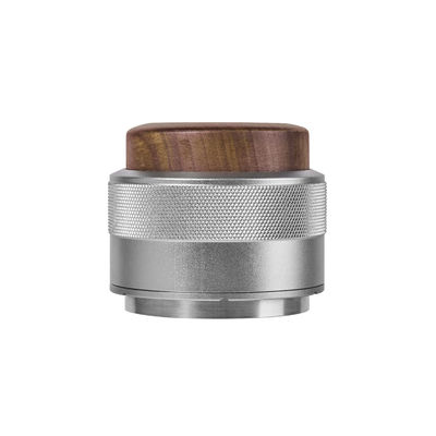 Wooden Lid 304 Stainless Steel Tamper Coffee Leveler for 51mm 53mm 58mm Espresso Coffee
