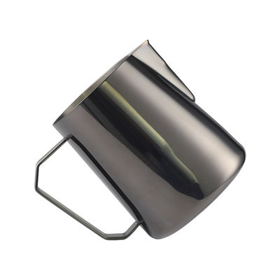 Coffee Tea Tools Stainless Steel 304 350ml 600ml 12oz Frothing Pitcher with Spout