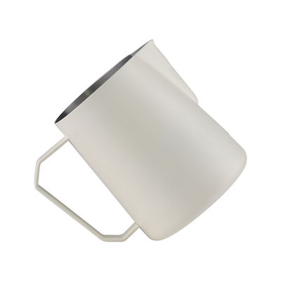 Coffee Tea Tools Stainless Steel 304 350ml 600ml 12oz Frothing Pitcher with Spout