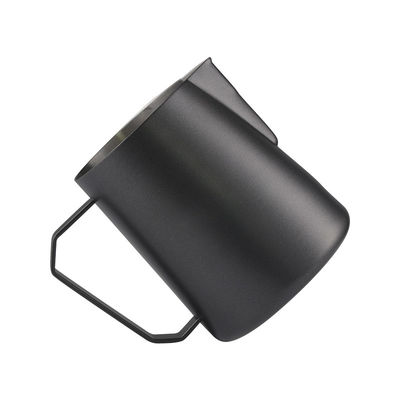 Coffee Tea Tools Stainless Steel 304 350ml 600ml 12oz Frothing Pitcher with Spout