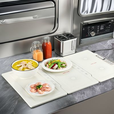 Fast Heating Foldable Electric Warming Tray with 10 Gears and Smart Temperature Control