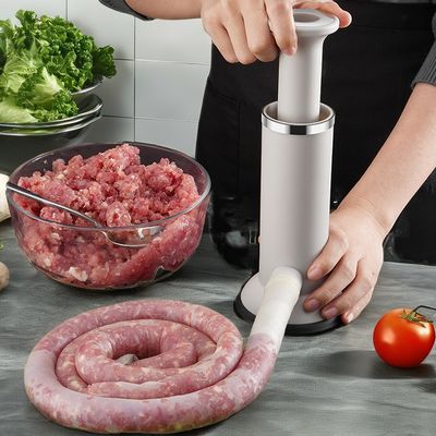 Stocked Manual Sausage Meatball Maker Plastic Sausage Stuffer Shrimp Slip Preparation