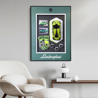 Unique Hanging Display Frame for Architectural House Building Block Office Decoration