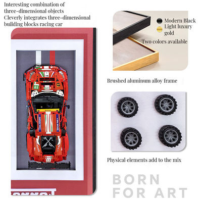 Creative Three-Dimensional Wall Murals Luxury Sports Car Background Hanging Painting