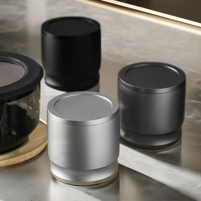 Black Custom Logo Dosing Ring for 51mm 54mm 58mm Tea Compatible 304 Stainless Steel