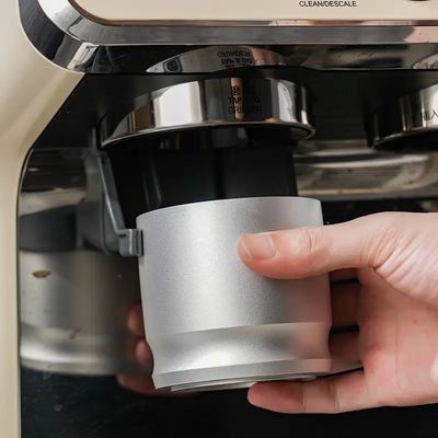 Powder Collector Matching Utensils with Coffee Milk Frother Mixer Stocked Handle