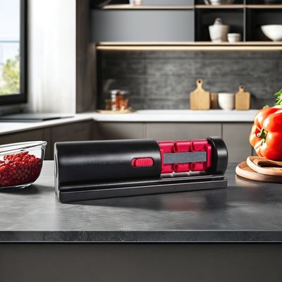 Professional 4-in-1 Ceramic Scissors Knife Sharpener with Design and Customized Logo