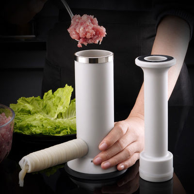 TV Shopping Customized Logo Accepted Sausage Enema Manual Meatballs Shrimp Slip Maker