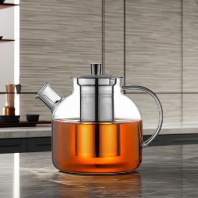 50 oz Clear Kettle Cup Set for Coffee Transparent and Logo Customize Logo Acceptable