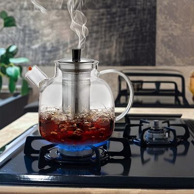 50 oz Clear Kettle Cup Set for Coffee Transparent and Logo Customize Logo Acceptable
