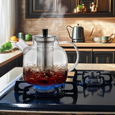 50 oz Clear Kettle Cup Set for Coffee Transparent and Logo Customize Logo Acceptable