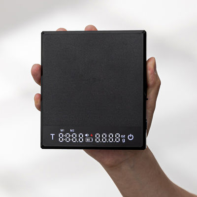 2024 Automatic Drip Weighing Balance Coffee Scale with Timer and Battery Capability