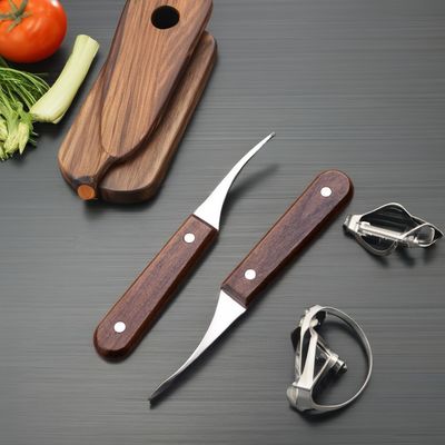 Efficiently Prepare Fish and Seafood with this Durable Stainless Steel Shrimp Peeler