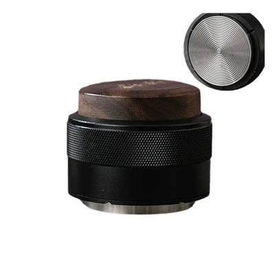 Adjustable Height Eco-Friendly Stainless Steel Coffee Dispenser with Walnut Decoration