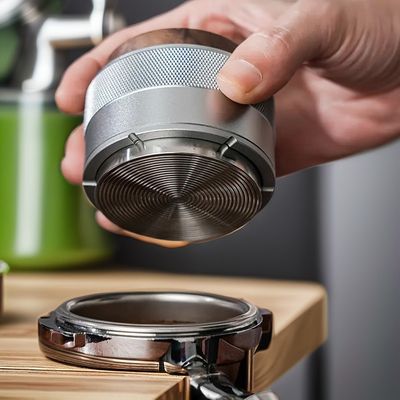 Ceramic Type None 58mm Stainless Steel Coffee Distributor Set for Home and Business