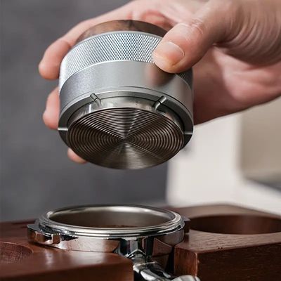 Ceramic Type None 58mm Stainless Steel Coffee Distributor Set for Home and Business