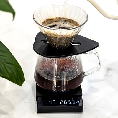 3Kg Portable Electric Coffee Scale with Timer and Weight Measuring Function WITH LID