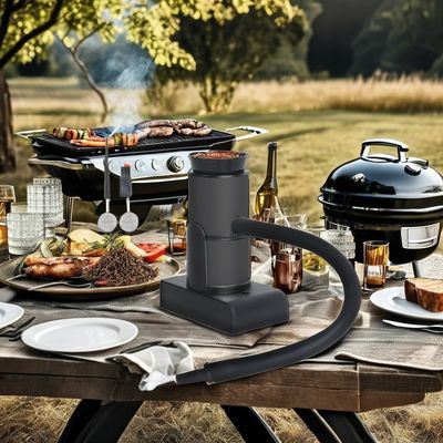 Stocked Portable Smoking Gun with Enhanced Flavor Woodchips Infuser and Fork Utensils