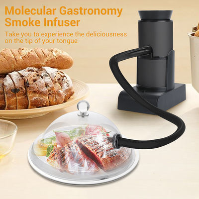 Stocked Portable Smoking Gun with Enhanced Flavor Woodchips Infuser and Fork Utensils