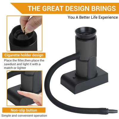 Stocked Portable Smoking Gun with Enhanced Flavor Woodchips Infuser and Fork Utensils