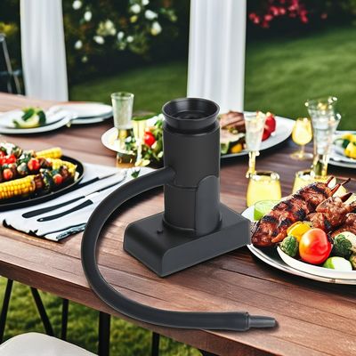 Composite Materials Hand Grip Smoke Infuser with Woodchips Flavor Enhancement Utensils