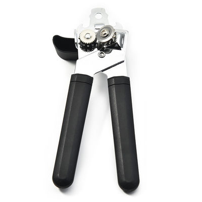 Ergonomic Multi-Function Manual Can Bottle Opener with Custom Size and Silicone Metal