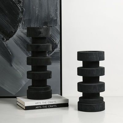 Customized Sizes Marble Pillar Candlestick Holder for Home Wedding Party Decorations