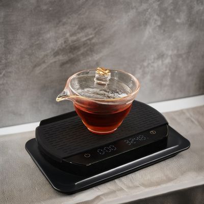 Pour-Over Kitchen Electronic Scale with Timer Sustainable and User-Friendly Design