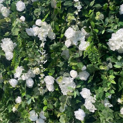Customized Size Silk 3D Floral Cloth Wall Decor for Wedding Landscape or Mother's Day
