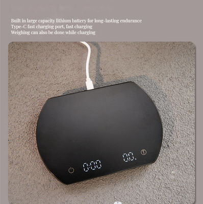 Pour-Over Kitchen Electronic Scale with Timer Sustainable and User-Friendly Design