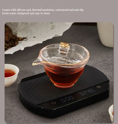 Pour-Over Kitchen Electronic Scale with Timer Sustainable and User-Friendly Design