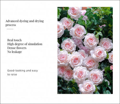 Silk Articial Flowers for Realistic 3D Cloth Flower Wall and Car Wall Decoration