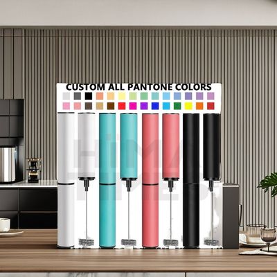 HIMATIMES Custom Color Milk Frother Rechargeable Portable for Any Whisk Selection