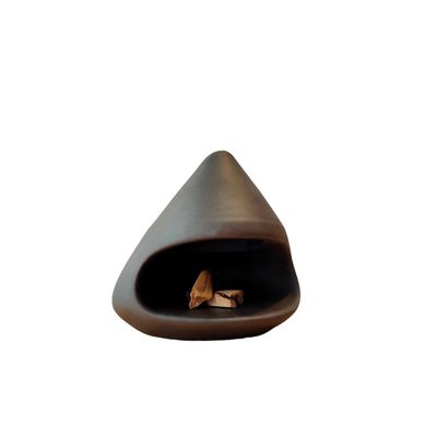 Metal Lotus Leaf Backflow Incense Burner with Smoke Back Flow Cones and Customized Color