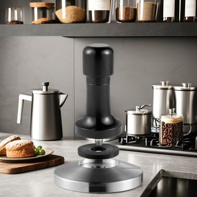 58mm Manual Barista Tool Eco-Friendly PC Material for Modern Espresso Distributor