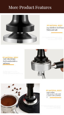 58mm Manual Barista Tool Eco-Friendly PC Material for Modern Espresso Distributor