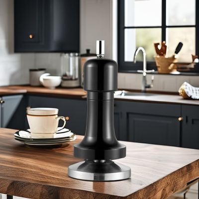 58mm Stainless Steel Coffee Tamper Constant Force Distribution for Pressing Coffee Powder