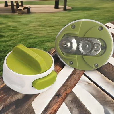 Durable Stainless Steel Manual Can Opener Side Cut Multifunction Kitchen Bottle Opener Tool Iron Customizable Logo Box Packing