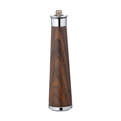 Solid Wood Handle Coffee Tea Tools with Universal Replacement Bottomless Sour Branch