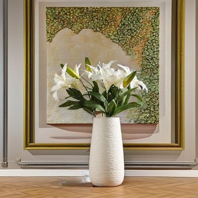 Home Wedding Table Decoration Low MOQ Ceramic Vase by Designer for Handcrafted Decor