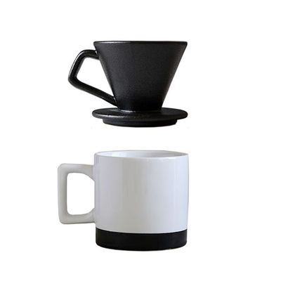 Customizable Ceramic Coffee Filter Dripper Set with European Design and 450ml Capacity