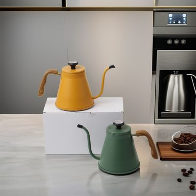 Gooseneck Coffee Kettle Set for Pour over Brewing Made of Food Grade Stainless Steel