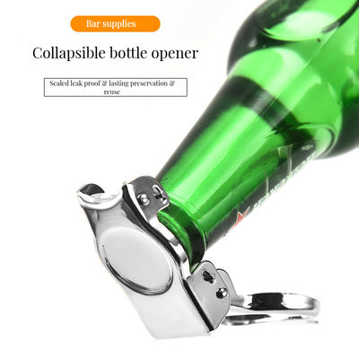 Elegant Custom Color Multifunction Wine Beer Opener with Built-In Champagne Stopper