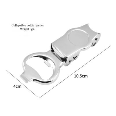 Elegant Custom Color Multifunction Wine Beer Opener with Built-In Champagne Stopper